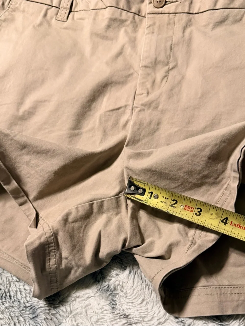 Magellan Outdoors Tan High-Rise Women's Hiking Shorts